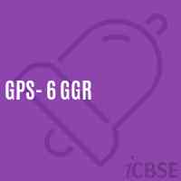 Gps- 6 Ggr Primary School Logo