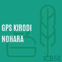 Gps Kirodi Nohara Primary School Logo