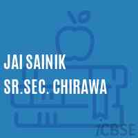 Jai Sainik Sr.Sec. Chirawa Senior Secondary School Logo