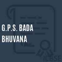 G.P.S. Bada Bhuvana Primary School Logo