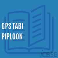 Gps Tabi Piploon Primary School Logo