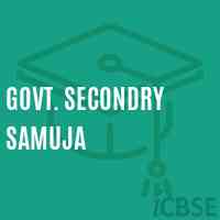 GOVT. Secondry SAMUJA Secondary School Logo