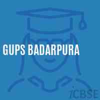 Gups Badarpura Middle School Logo