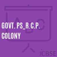 Govt. Ps_R.C.P. Colony Primary School Logo