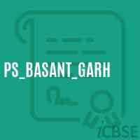 Ps_Basant_Garh Primary School Logo