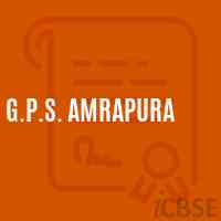 G.P.S. Amrapura Primary School Logo