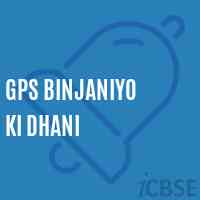 Gps Binjaniyo Ki Dhani Primary School Logo