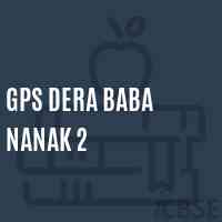 Gps Dera Baba Nanak 2 Primary School Logo