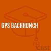 Gps Bachhunch Primary School Logo