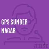 Gps Sunder Nagar Primary School Logo