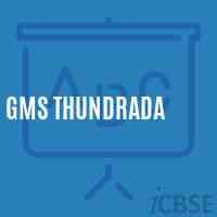 Gms Thundrada Middle School Logo