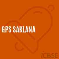 Gps Saklana Primary School Logo