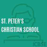 St. Peter'S Christian School Logo