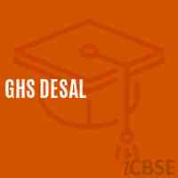 Ghs Desal Secondary School Logo