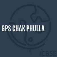 Gps Chak Phulla Primary School Logo