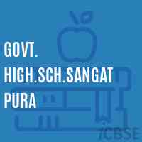 Govt. High.Sch.Sangat Pura Secondary School Logo