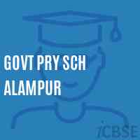 Govt Pry Sch Alampur Primary School Logo