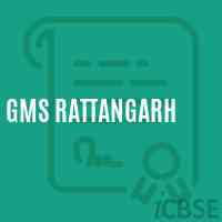Gms Rattangarh Middle School Logo