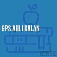Gps Ahli Kalan Primary School Logo