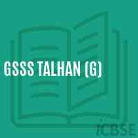 Gsss Talhan (G) High School Logo