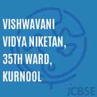 Vishwavani Vidya Niketan, 35Th Ward, Kurnool Primary School Logo