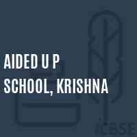 Aided U P School, Krishna Logo