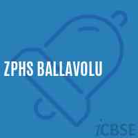 Zphs Ballavolu Secondary School Logo