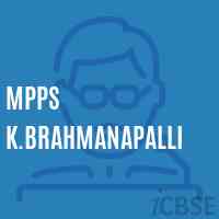Mpps K.Brahmanapalli Primary School Logo