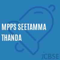 Mpps Seetamma Thanda Primary School Logo