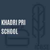 Khadri Pri School Logo