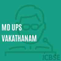 Md Ups Vakathanam Middle School Logo