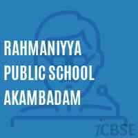 Rahmaniyya Public School Akambadam Logo