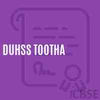Duhss Tootha High School Logo