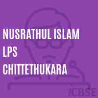 Nusrathul Islam Lps Chittethukara Primary School Logo