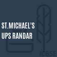 St.Michael'S Ups Randar Upper Primary School Logo