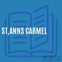 St,Anns Carmel Middle School Logo