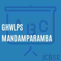 Ghwlps Mandamparamba Primary School Logo