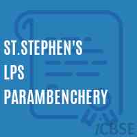 St.Stephen'S Lps Parambenchery Primary School Logo