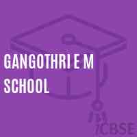 Gangothri E M School Logo