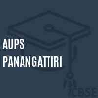 Aups Panangattiri Middle School Logo