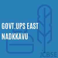 Govt.Ups East Nadkkavu Middle School Logo