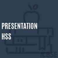 Presentation Hss Senior Secondary School Logo