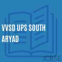 Vvsd Ups South Aryad Upper Primary School Logo