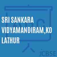 Sri Sankara Vidyamandiram,Kolathur School Logo