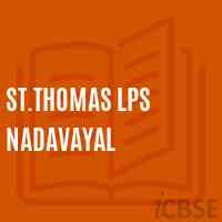 St.Thomas Lps Nadavayal Primary School Logo