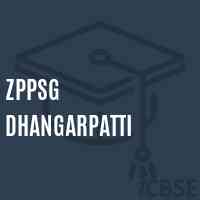 Zppsg Dhangarpatti Primary School Logo