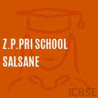 Z.P.Pri School Salsane Logo
