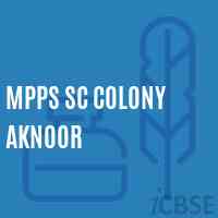 Mpps Sc Colony Aknoor Primary School Logo