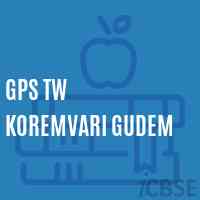 Gps Tw Koremvari Gudem Primary School Logo
