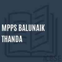 Mpps Balunaik Thanda Primary School Logo